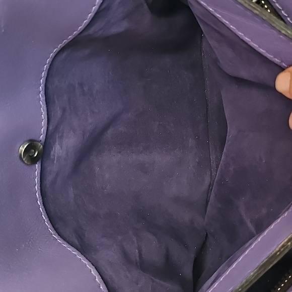 Elegant, Purple, Floral, Handbag, Leather, Country, Cowgirl, Shoulder, Travel - Picture 8 of 15